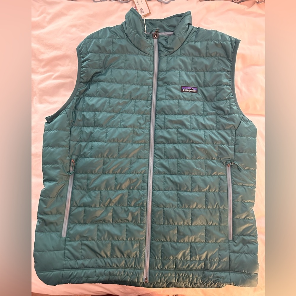 Patagonia Men’s Nano Puff Vest borealis green